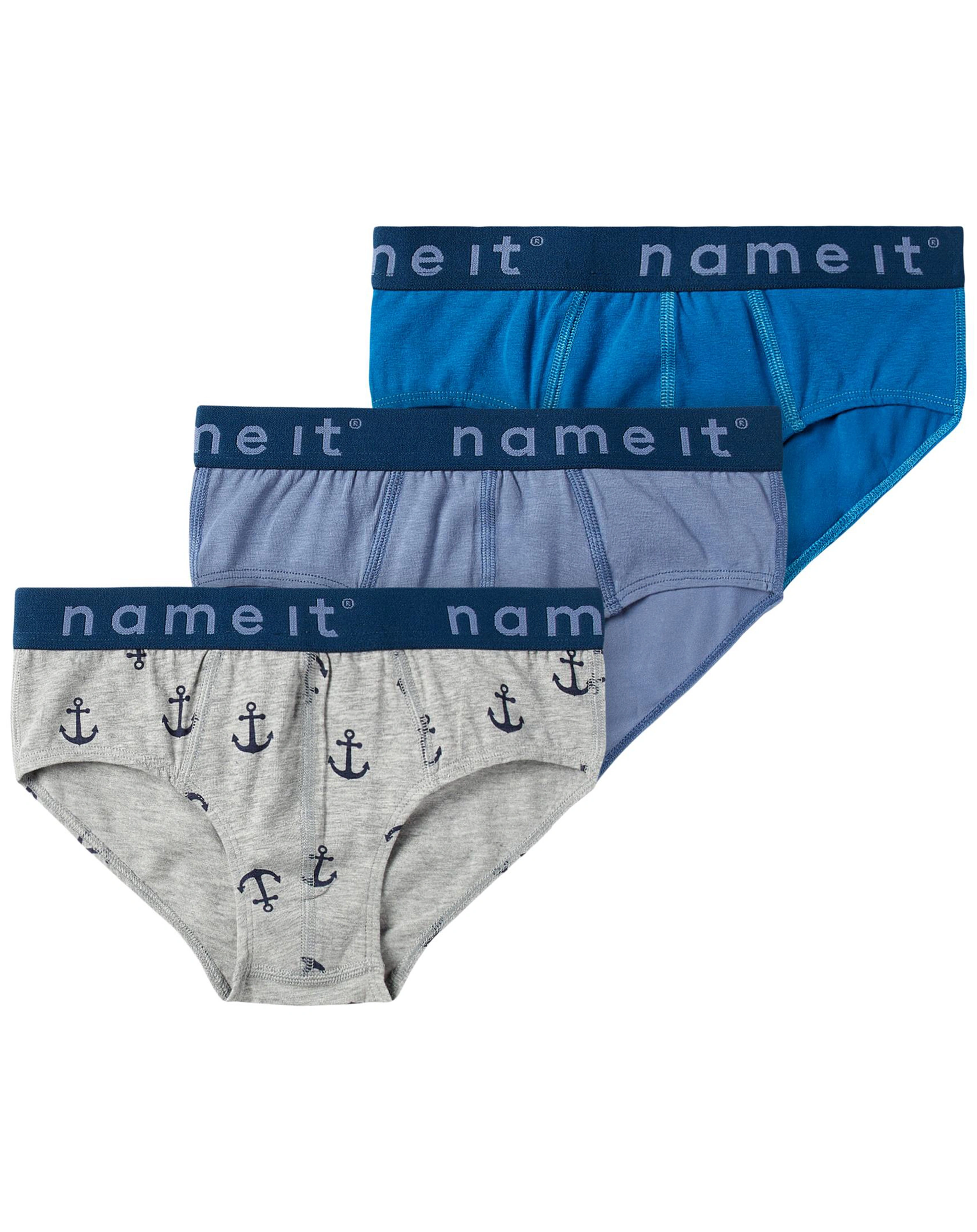 Slip NKMBRIEF - ANCHOR 3er Pack in wild wind