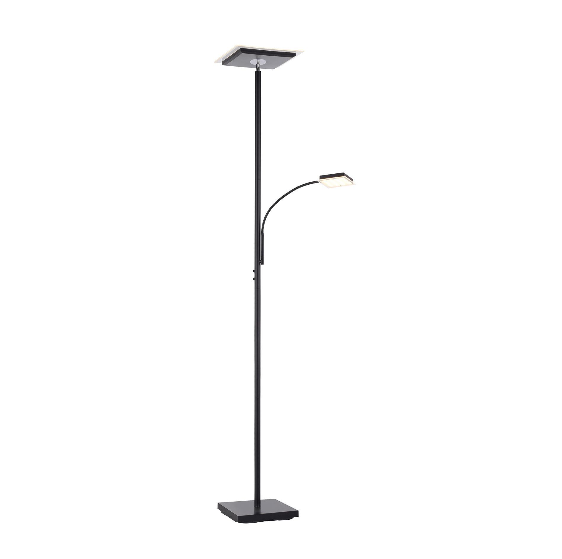 LED-Fluter - schwarz - dimmbar - 190 cm