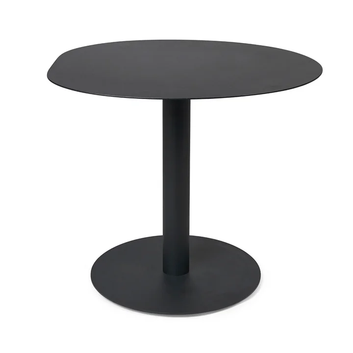 Ferm Living - Pond Dining Table, H 72 x Ø 88 cm, schwarz