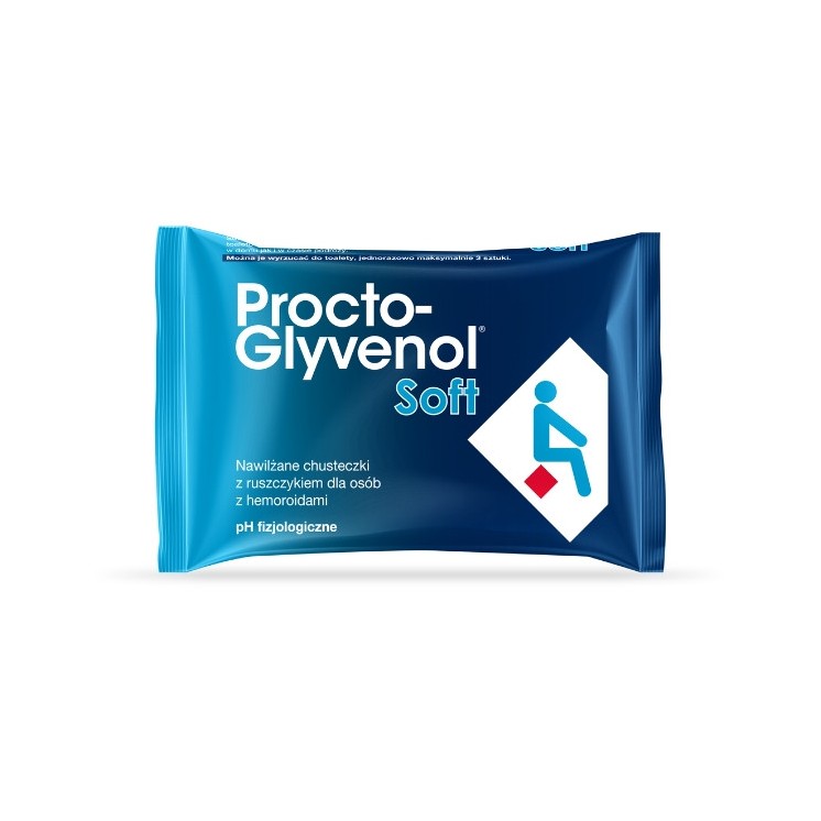 Procto-Glyvenol Vochtinbrengende Doekjes Soft 30 st