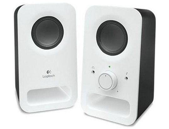LOGITECH - Enceintes multimédia Z150 White - 980-000815