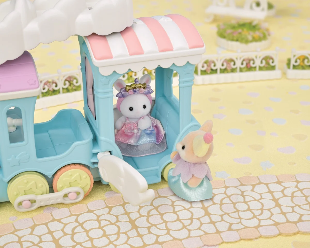 Sylvanian Families - Flyvende Sky Regnbue Tog (5702)