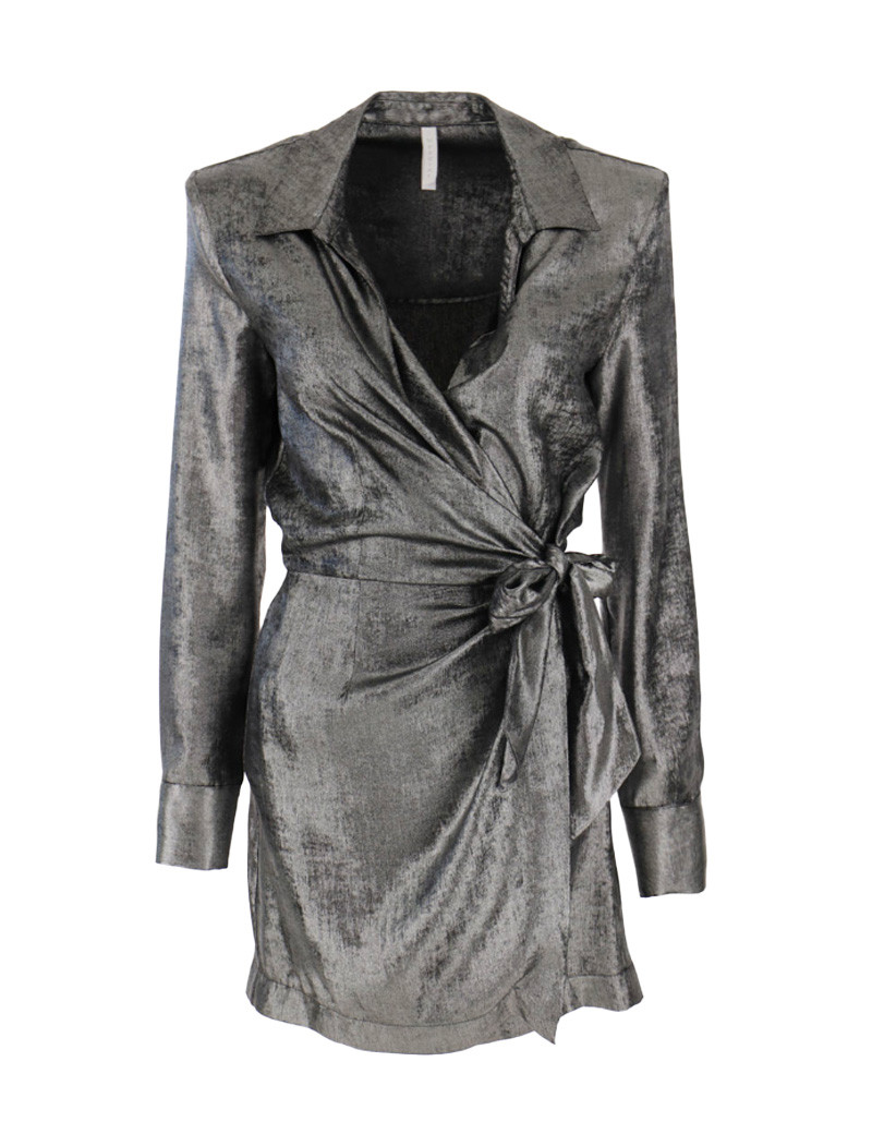 IMPERIAL ROBE COURTE PORTEFEUILLE CRÊPE FLUIDE