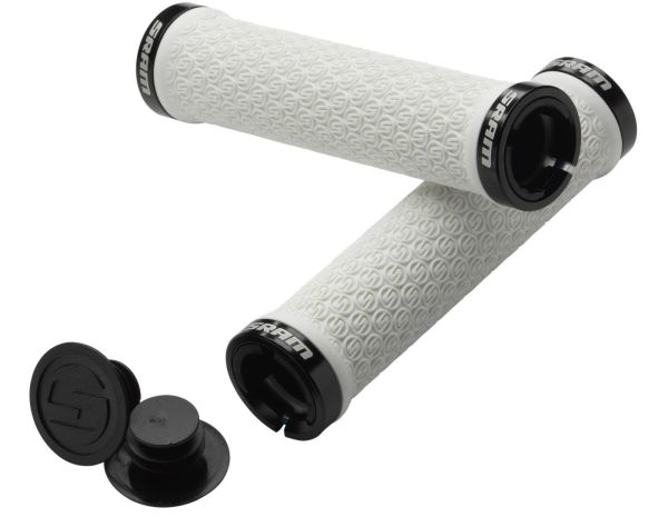 Sram Locking Grips White Håndtag, 135mm