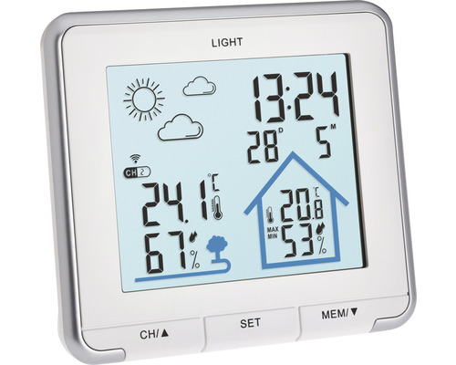 LIFE TFA wit draadloos weerstation