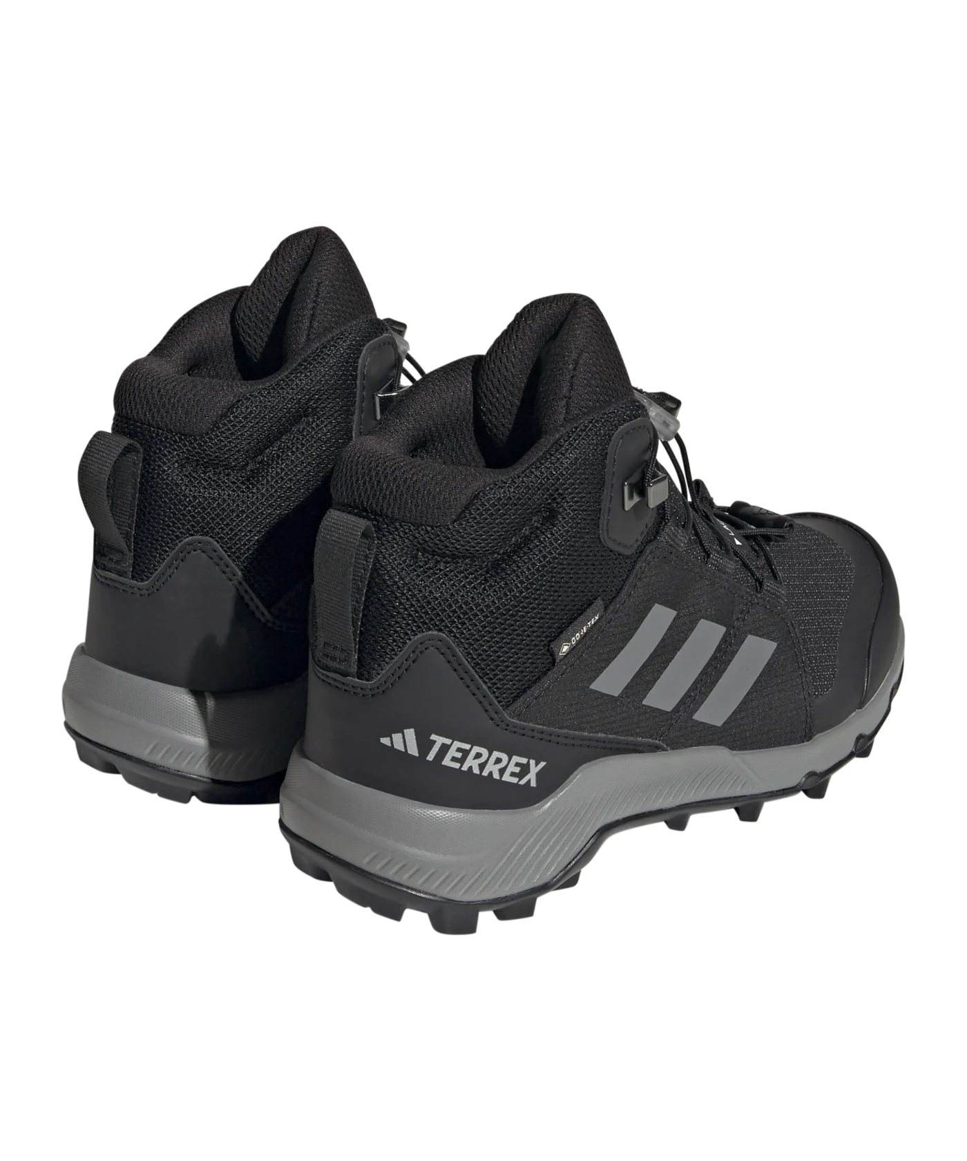 adidas Terrex Mid GTX Kids Schwarz Grau
