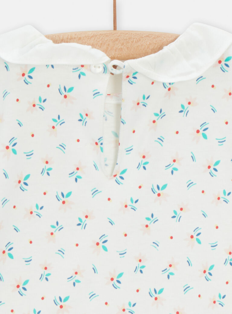 Brassière à imprimé fleuri pour bébé fille