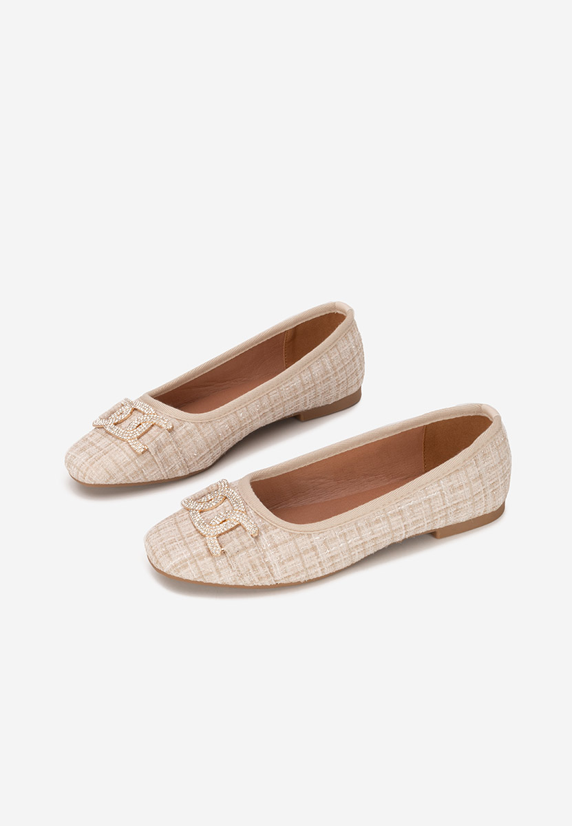 Ballerines élégantes beige Gaya