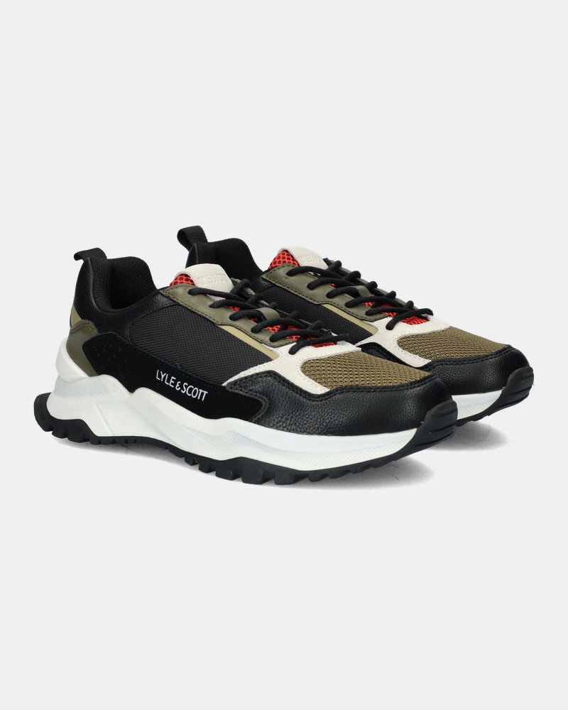 Lyle & Scott Whishaw Lage sneakers  - groen