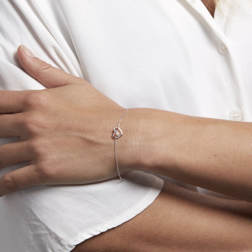 Bracelet Or Blanc Juliane Diamants