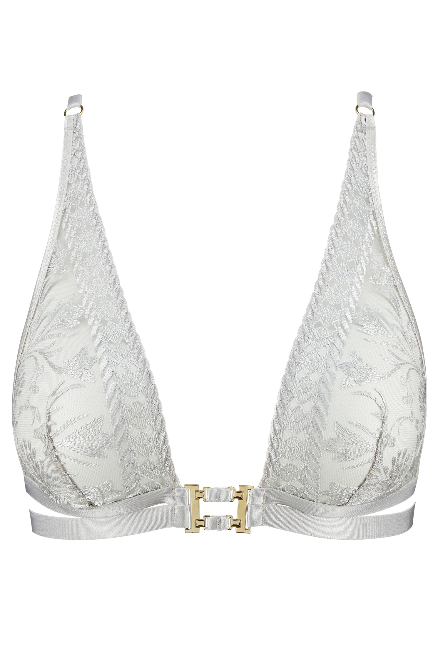 MAGNETIC SPELL - Soutien-gorge triangle bralette | Gris