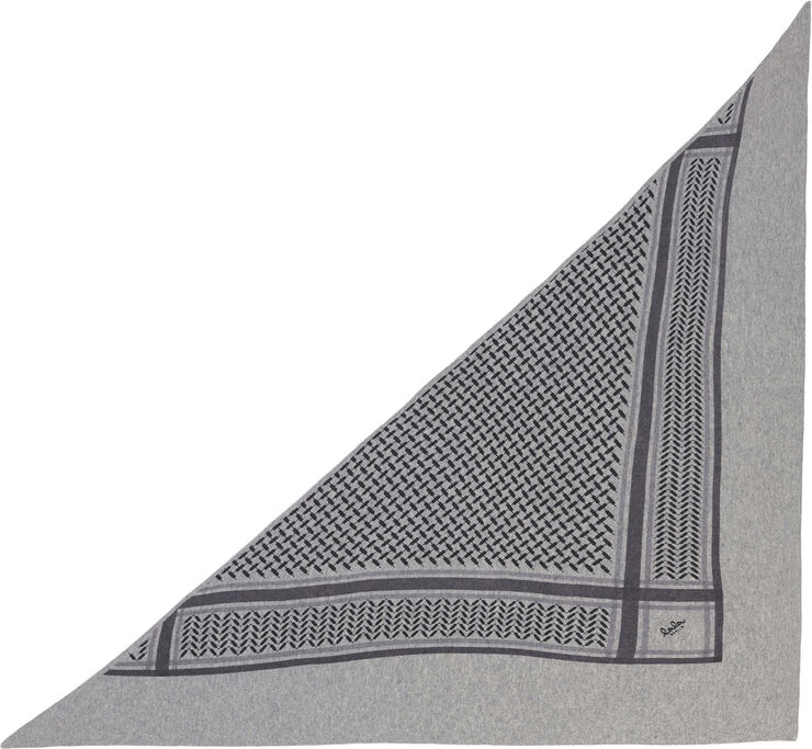 Lala Berlin Triangle Trinity Classic L - 100% cashmere City middlegrey melange