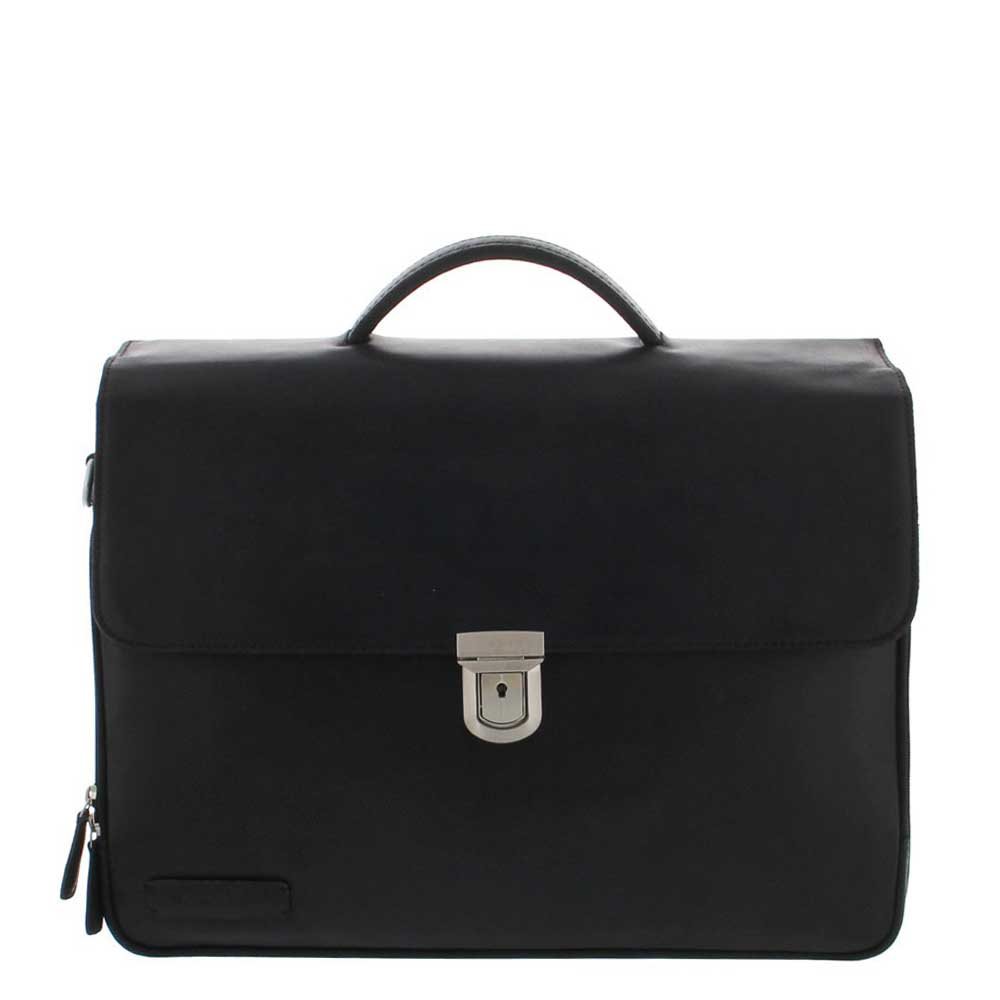 Plevier Vintage Oxford Laptoptas 3 vaks 15.6