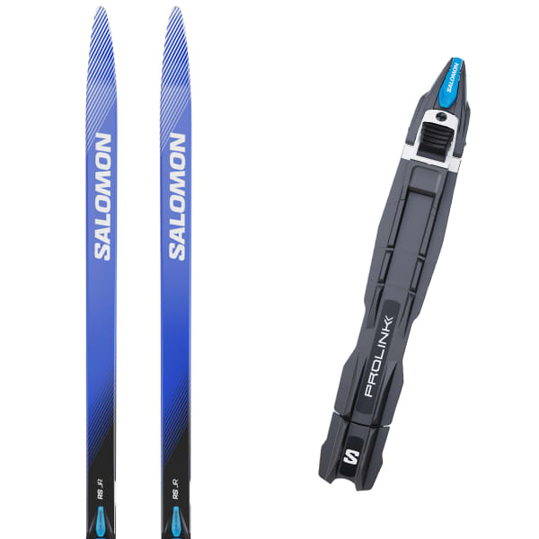 Pack ski de fond SALOMON RS JUNIOR + PROLINK RACE JR SK BLUE BLACK