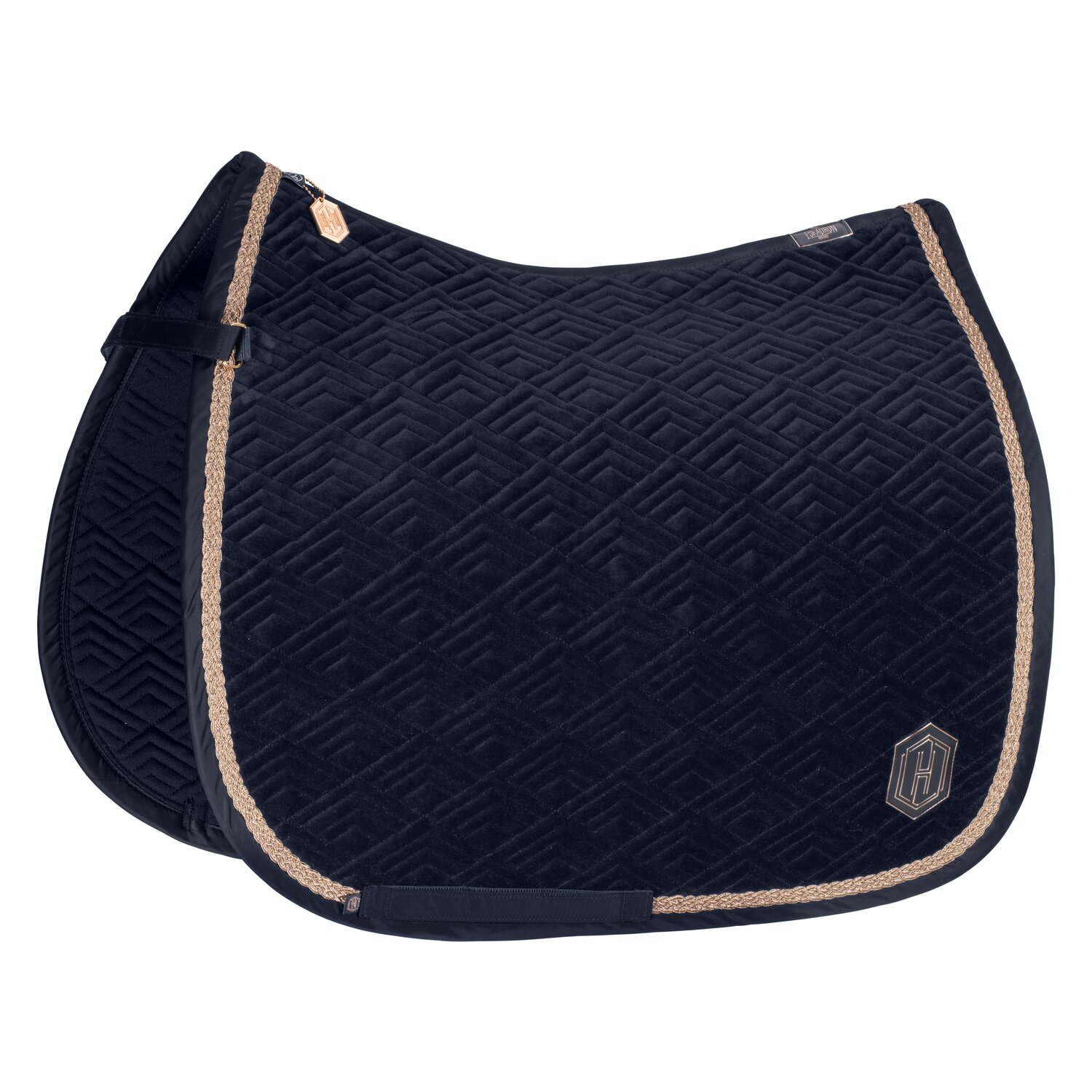 ESKADRON Heritage Schabracke Velvet Emblem - navy