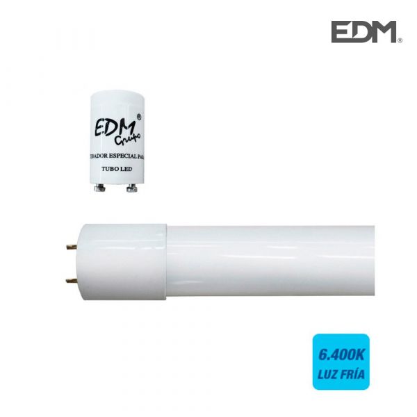 EDM Lampada Tubo led T8 9W 800Lum 6500K