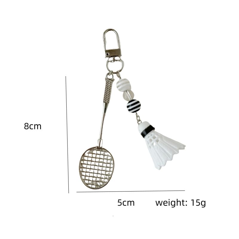 Coolkiss - Badmintontashanger sleutelhanger / telefoonhanger