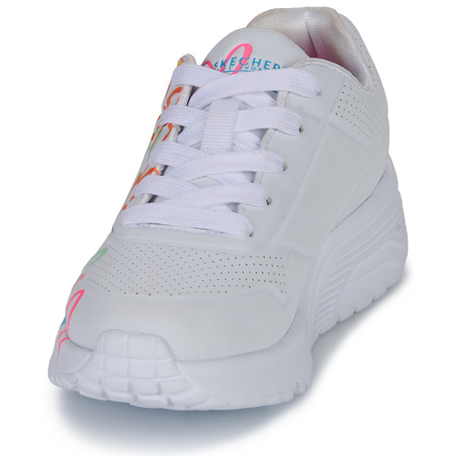 Skechers - UNO LITE BASKETS - Blanc / Multicolore
