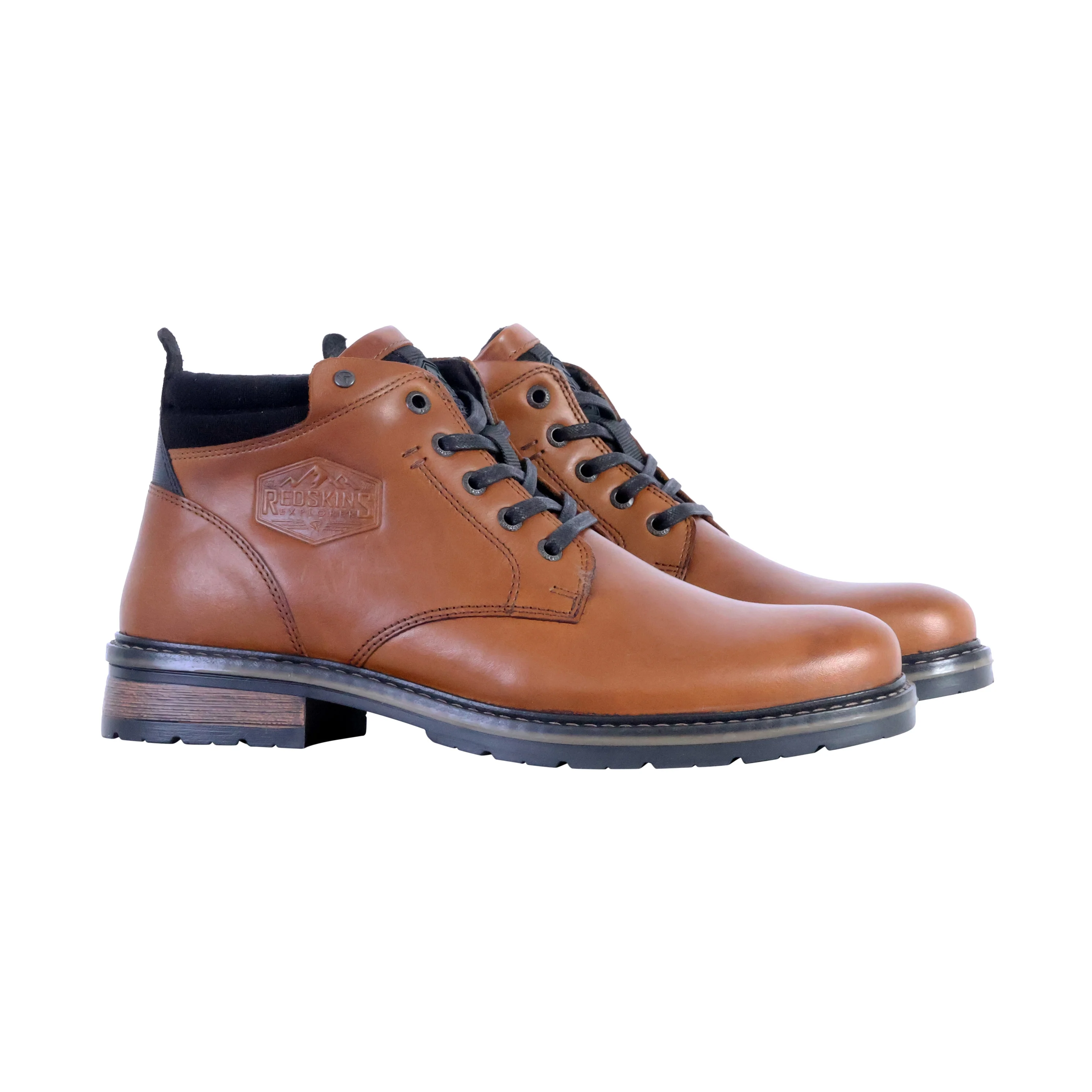 Bottine cuirequilibre | Marron
