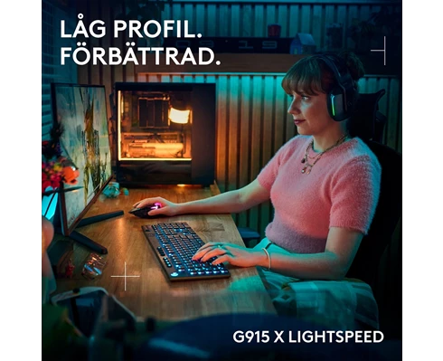 Logitech G915 X - Tactile - Black