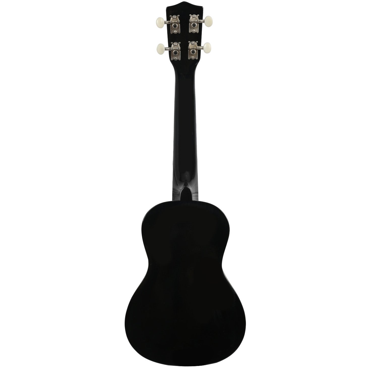 Fazley K23B-W concert ukelele zwart