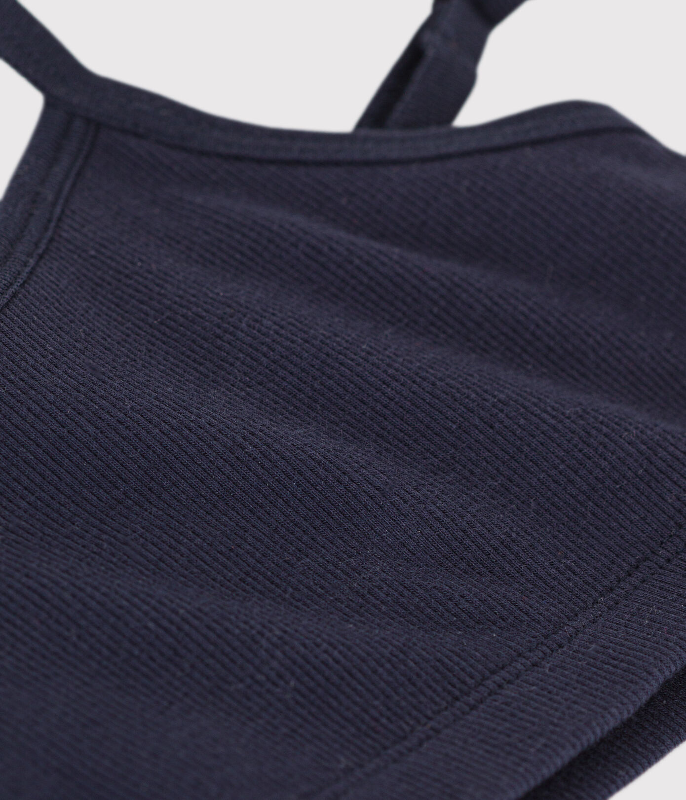 Brassière femme en coton élasthanne