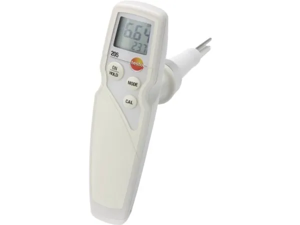 Testo 205 pH measurement equipment for food 0 - 14 pH