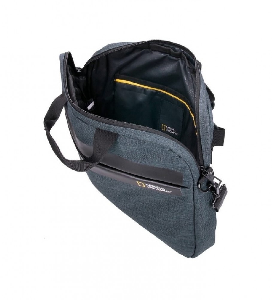 Bolsa transversal National Geographic Stream Antracite - 42x5x30cm