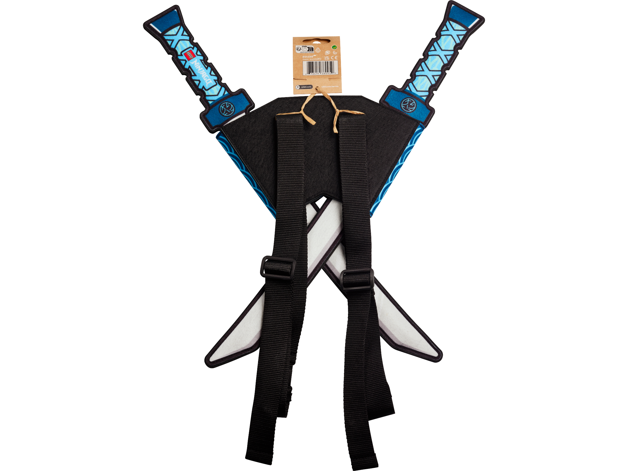 Katanas cruzadas com bainha 854258