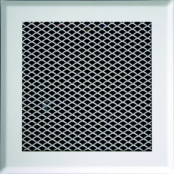 Grille motorisée mono bouche blanc DMO