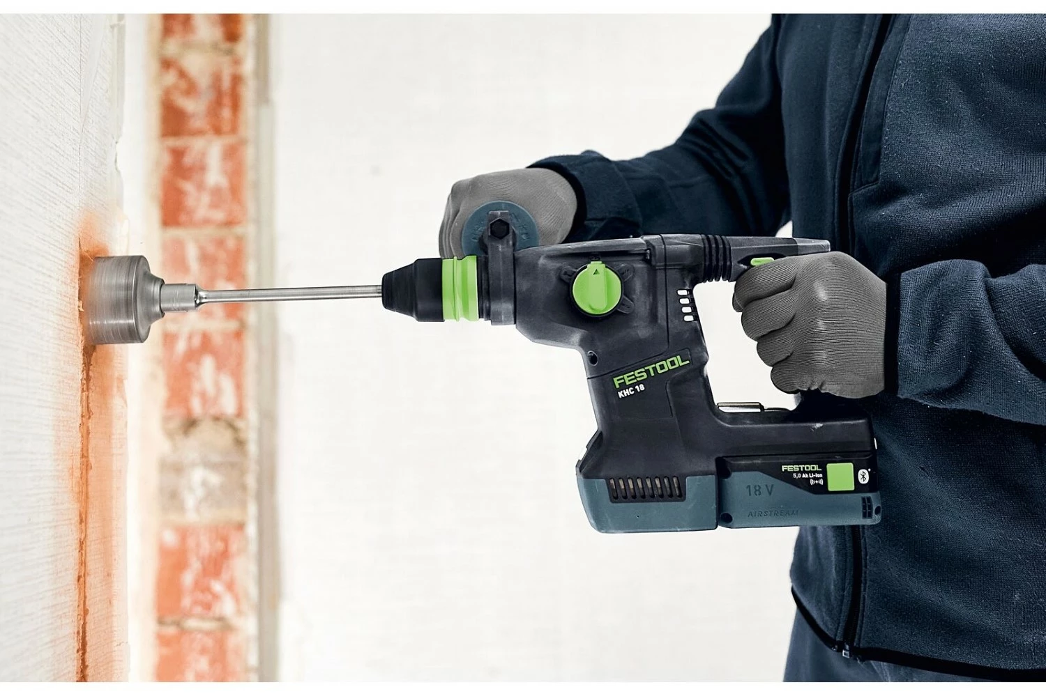 Festool KHC 18 EB-Basic Accu-combihamer in systainer