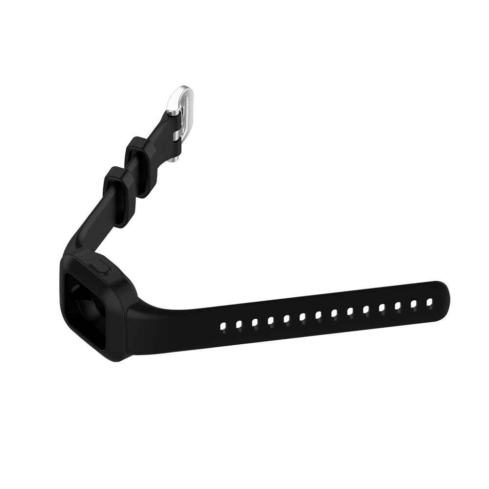 (Gr. XS) Garmin Vivofit JR 3 Silikon Armband mit Dornschliesse (Gelenkumfang ca. 135 - 200mm) - Schwarz