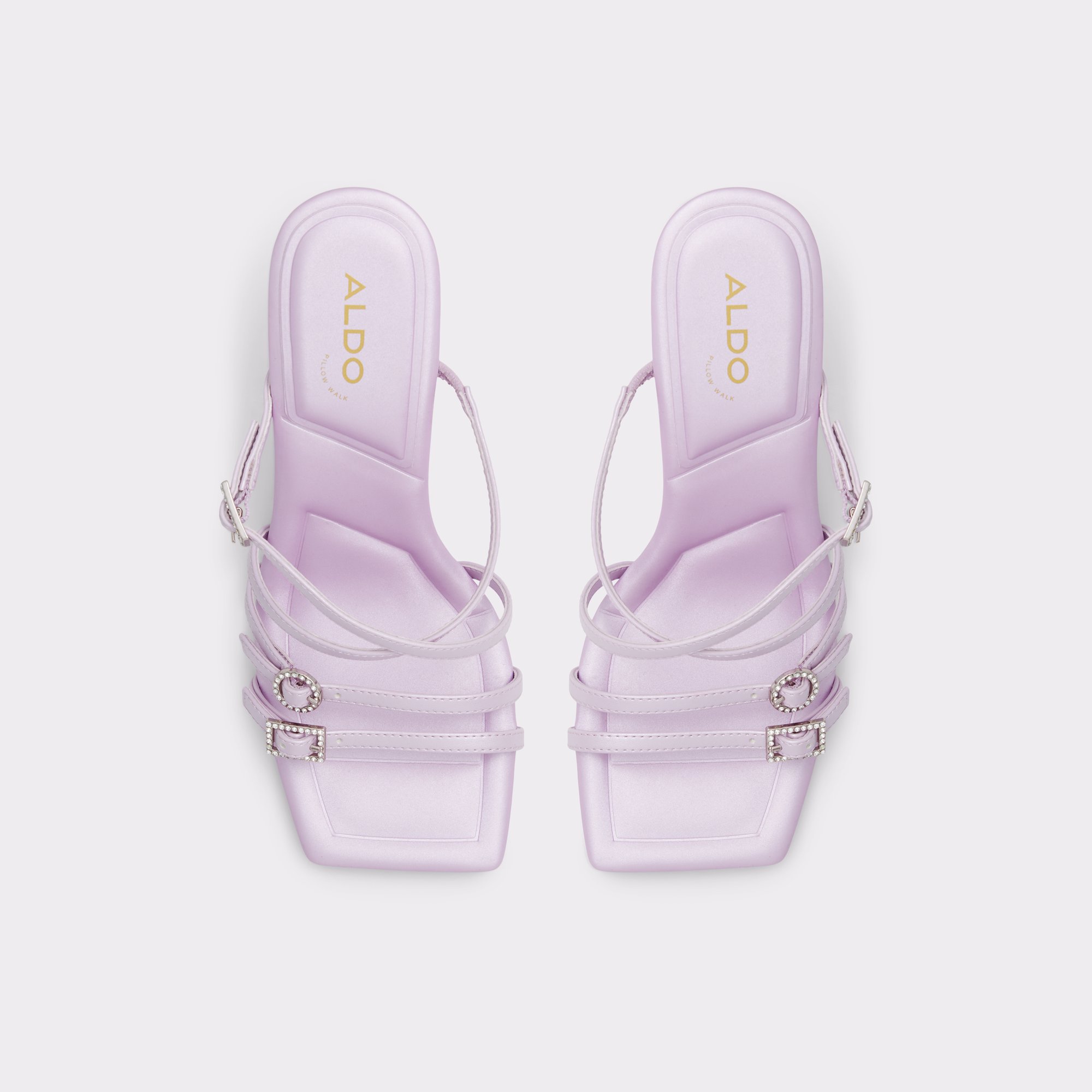 Eriasien Purple Women Mule Shoes