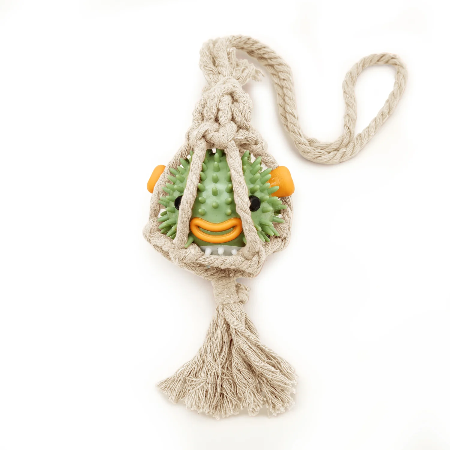 Kobe Pufferfish Tug Toy