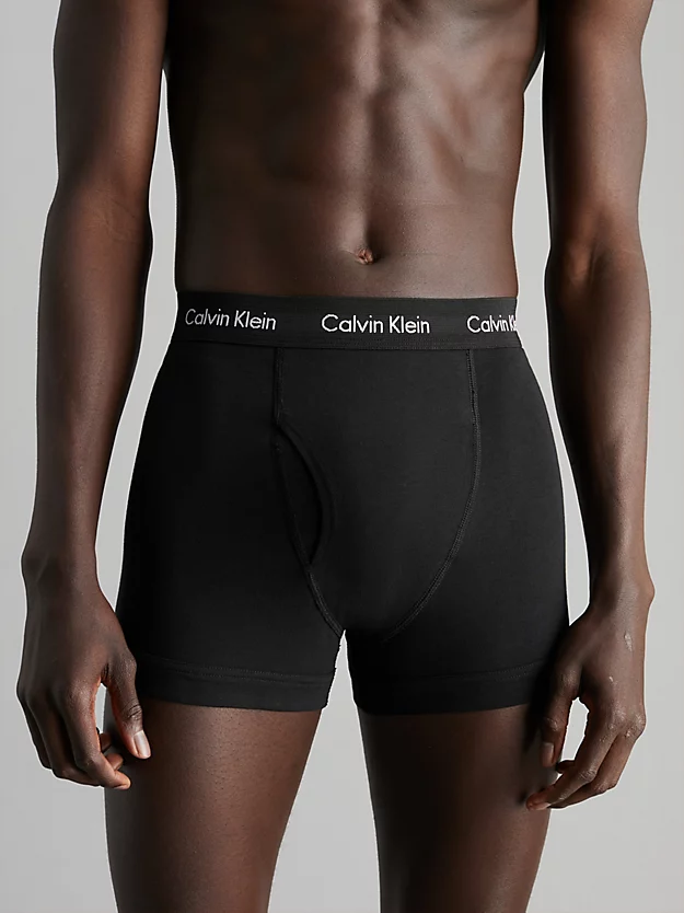 Pacote com 3 Cuecas Boxer - Algodão Elástico com Redução de Pressão