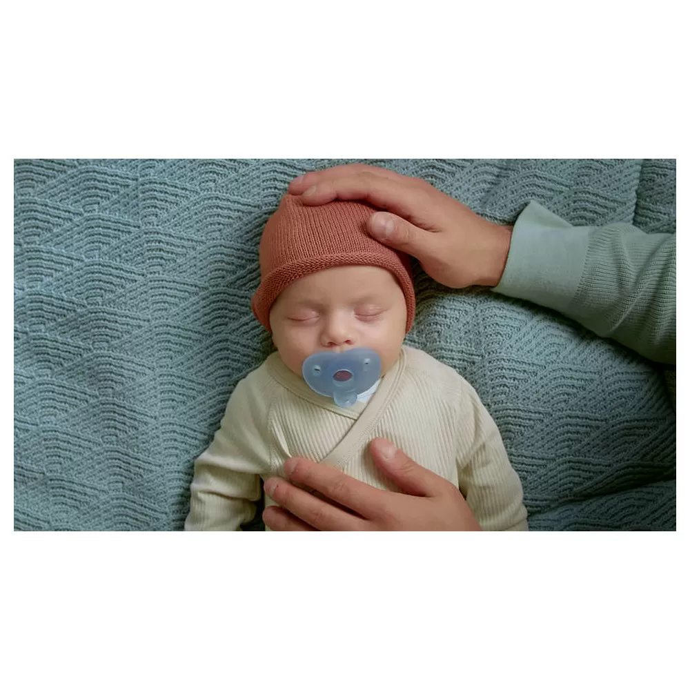 Philips Avent Soothie Blå 0-6 mdr. - 2 stk.