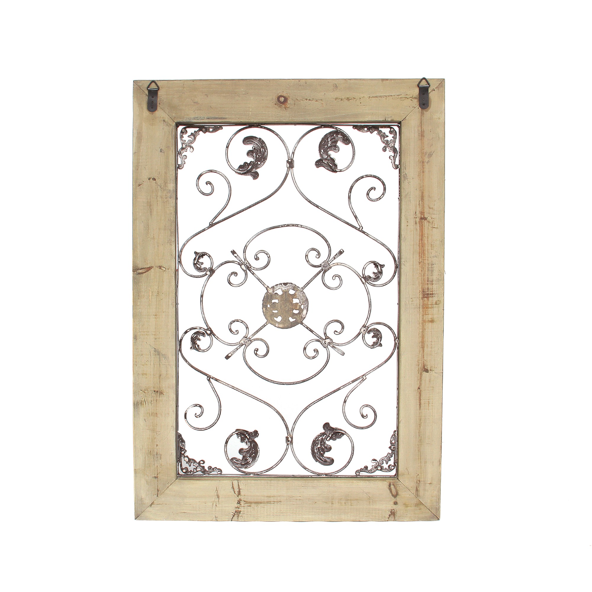 Wandbild 'Federranke', B 65 cm, H 93,5 cm, T 2,5 cm von fischer's lagerhaus