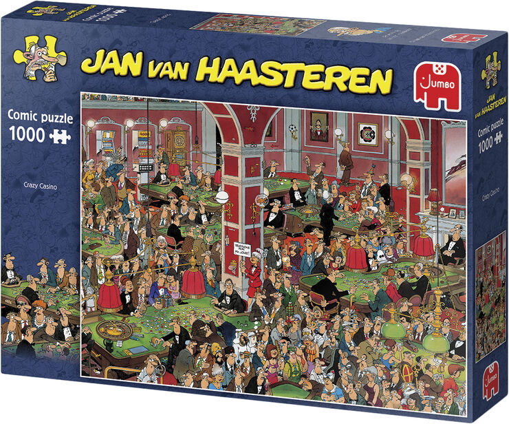 Jan Van Haasteren puslespil JvH Crazy Casino