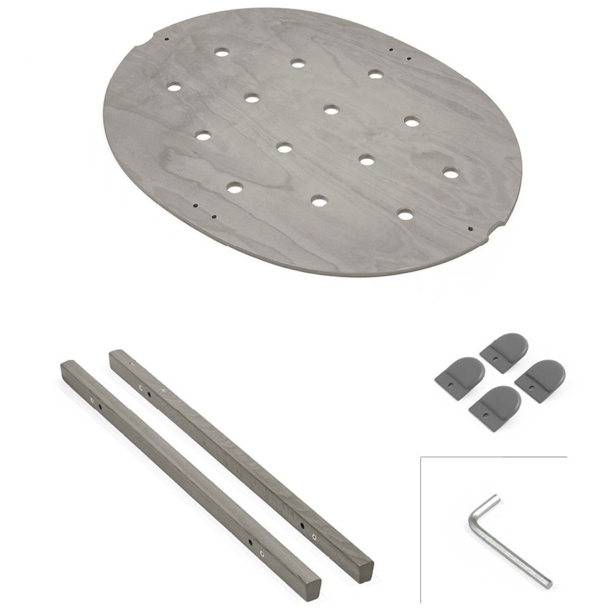 STOKKESTOKKE   Sleepi Verkleinerungsset V3 inkl Matratze hazy grey
