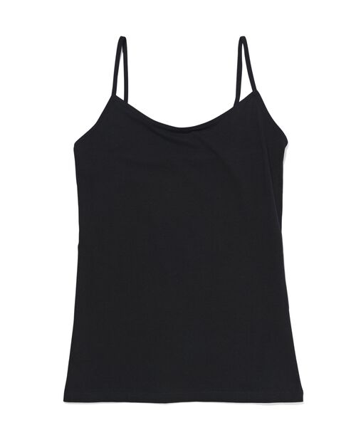 débardeur femme noir