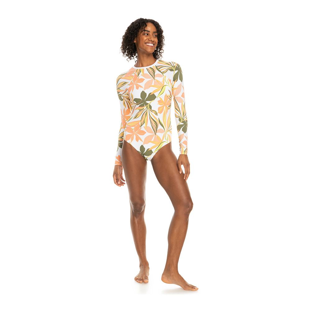 Roxy ONESIE - Maillot de bain 1 pièce Femme bright white subtly