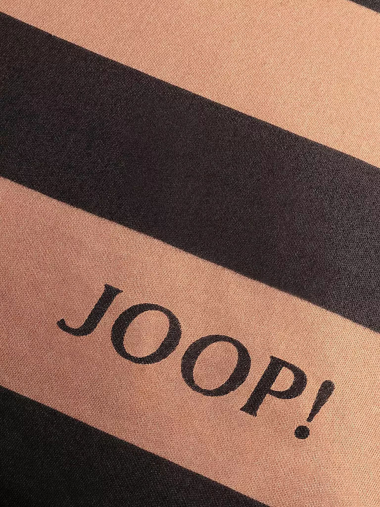 JOOP Satin Bettwäsche TONE 70x90cm/140x220cm Apricot kupfer