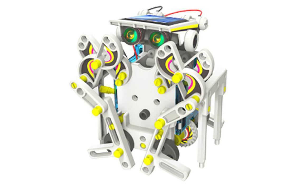 Solar-Roboter 14-in-1 BausatzDas ideale Lernpaket