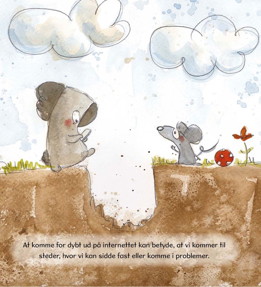 A big hug book - Internettet er ligesom en vandpyt