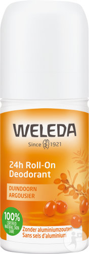 Weleda 24h Roll-On Déodorant Argousier Sans Sels D'Aluminium 50ml