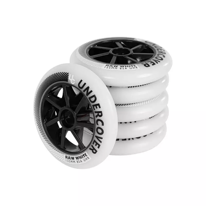 Roues roller UNDERCOVER Raw 125/85A White (pack de 6)