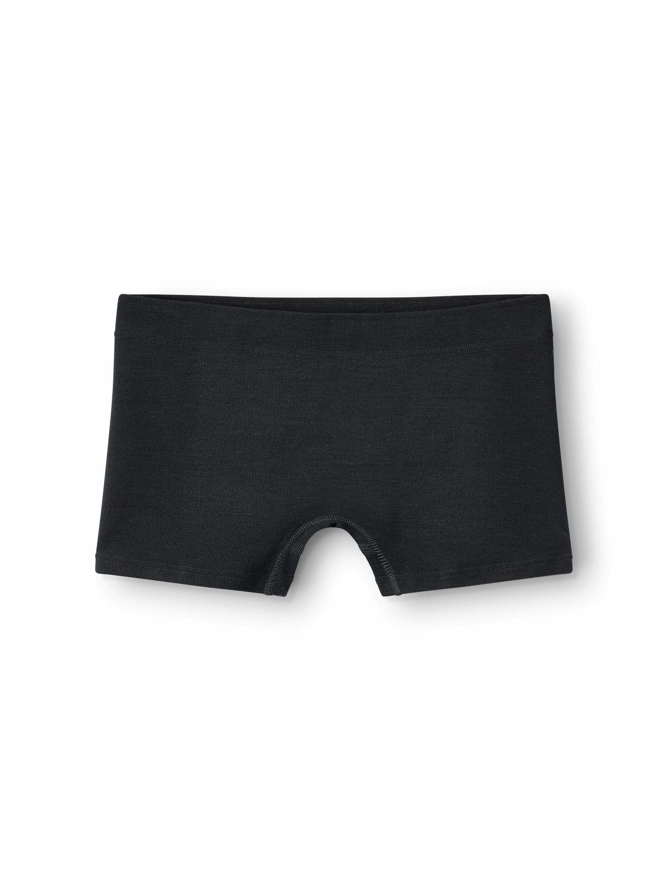 Minishorts van merinowol voor dames in Zwart