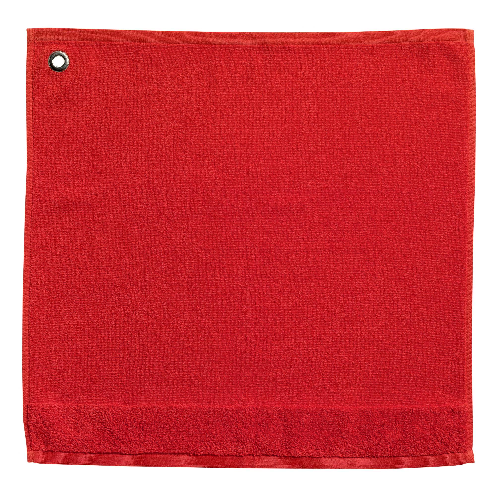Essuie-mains oeillet curl paprika 50 x 50 cm