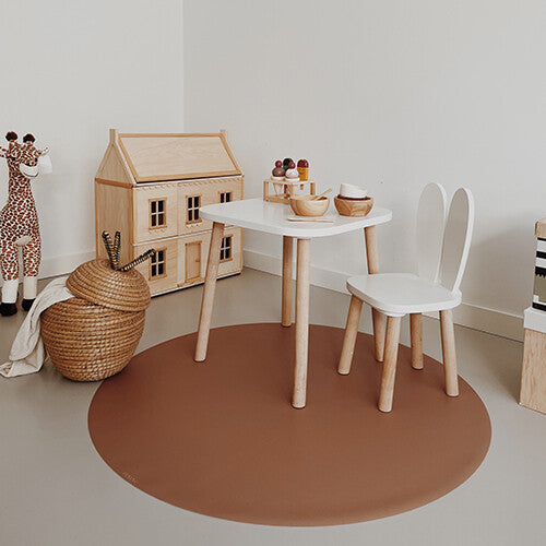 Eeveve knoeimat cappuccino bruin - Ø 110 cm