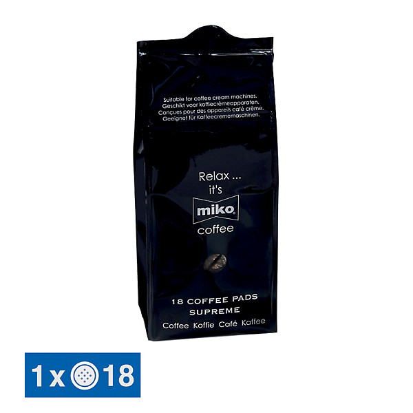 Café Miko, paquet de 18 dosettes
